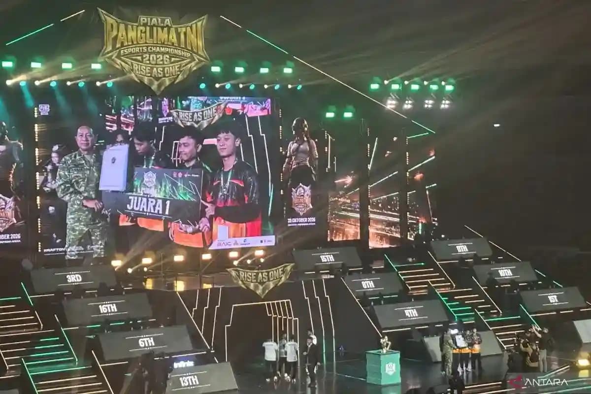 Kodam XVII/Cenderawasih Sabet Juara Piala Panglima TNI Esports 2026!