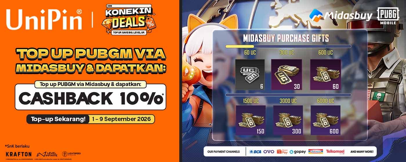 Makin Banyak UC, Makin Sering Winner Winner Chicken Dinner di PUBGM!