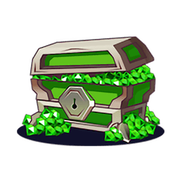 Big Treasure Chest of Gems 720