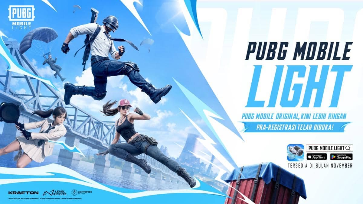 PUBG Mobile Light Buka Praregistrasi, Ukuran Download di Bawah 1 GB!