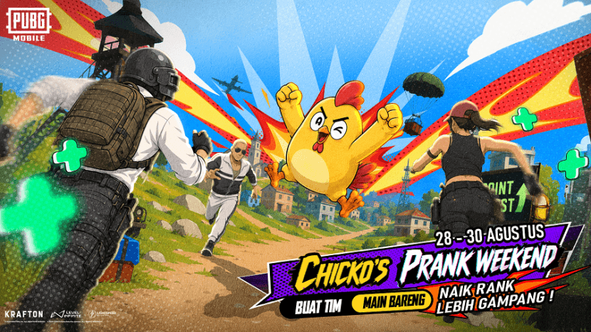 +160 Poin Gratis! Push Rank PUBG MOBILE Gacor di Chicko's Prank